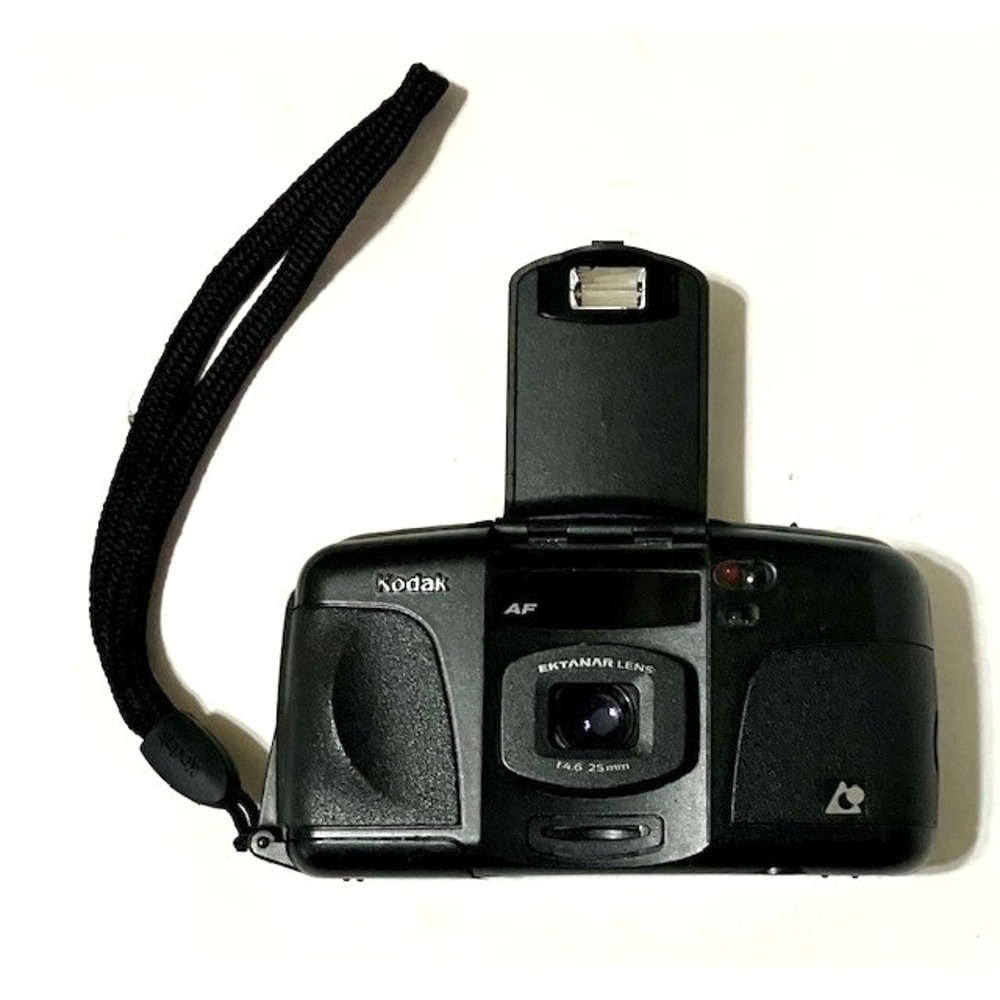 Kodak Advantix 3200AF 25mm Black Film Camera w/ Built In Flash " UNTESTED "